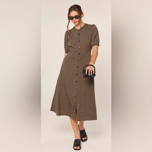 Orange Creek Midi Dress